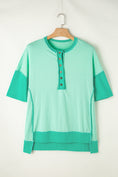 Load image into Gallery viewer, Mint Half Sleeve T-Shirt
