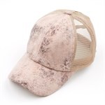 Distressed Criss Cross Hat