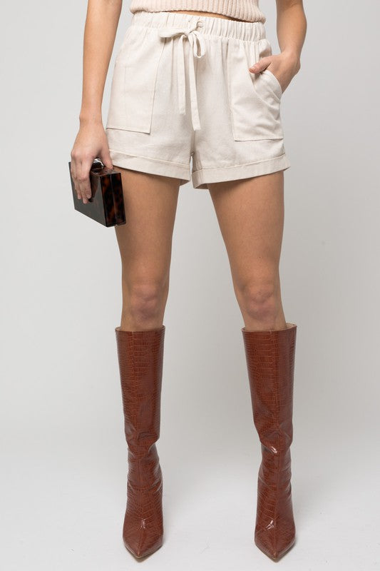 Kourtney Roll-Up Shorts