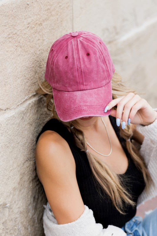 Sunlit Washed Ball Cap