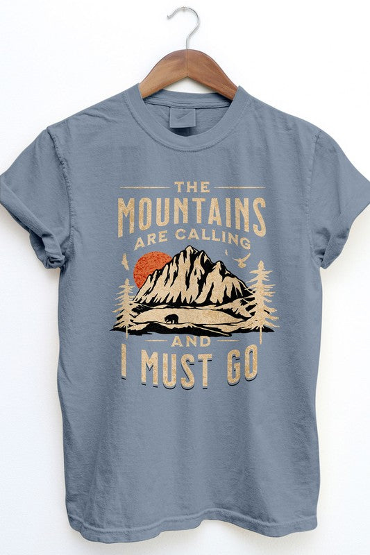 The Mountains are Calling Graphic Tee