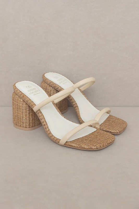 Jackie Woven Heel