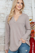 Load image into Gallery viewer, Enchanted Eve Ribbed Long Sleeve Top
