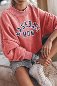 Load image into Gallery viewer, Baseball Mom Graphic Sweatshirt
